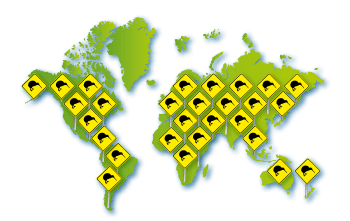 world map